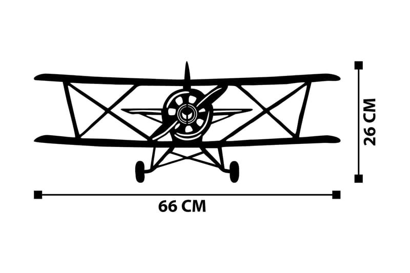 Vecihi Väggdekor - Svart - Inredning & dekor - Väggdekor - Skyltar - Plåtskylt