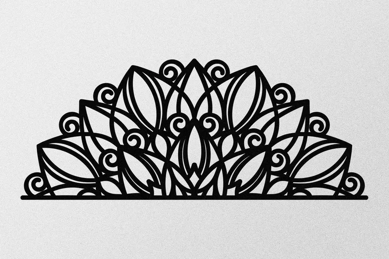 Venno Väggdekor, Svart