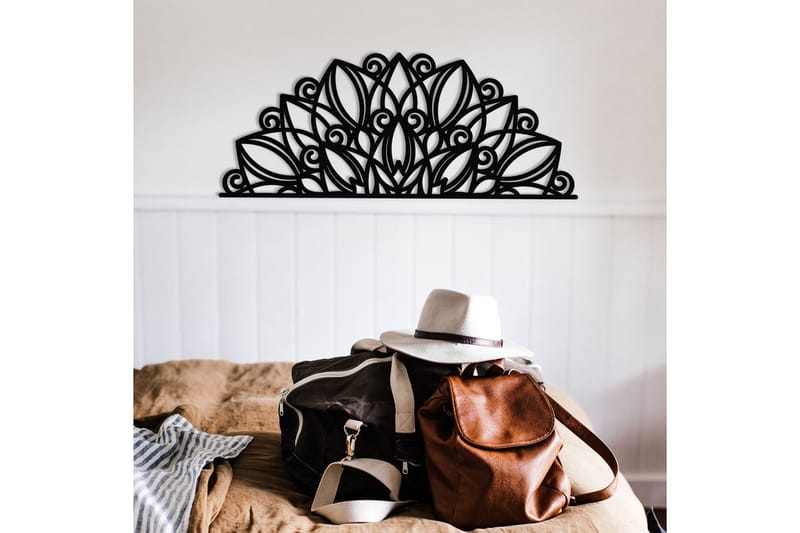 Venno Väggdekor - Svart - Inredning & dekor - Väggdekor - Skyltar - Plåtskylt