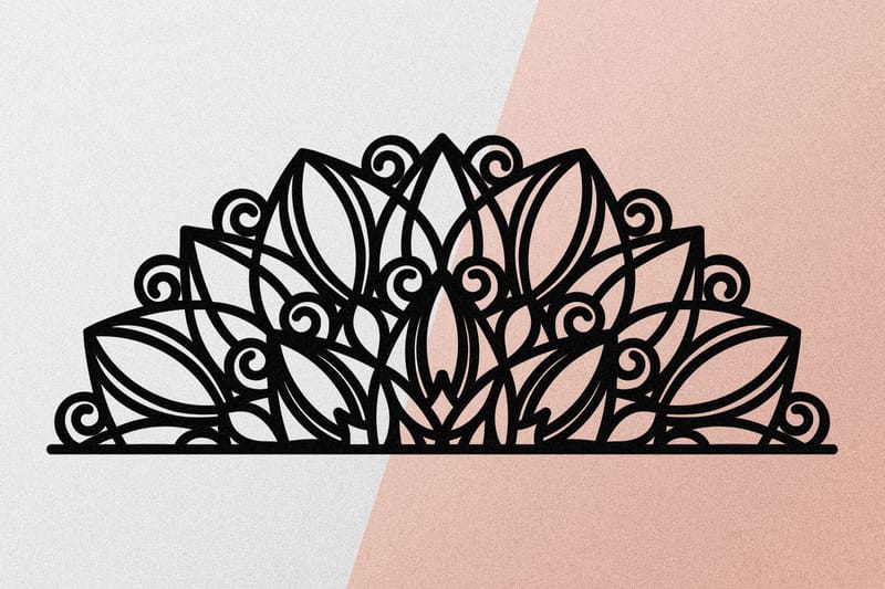 Venno Väggdekor - Svart - Inredning & dekor - Väggdekor - Skyltar - Plåtskylt