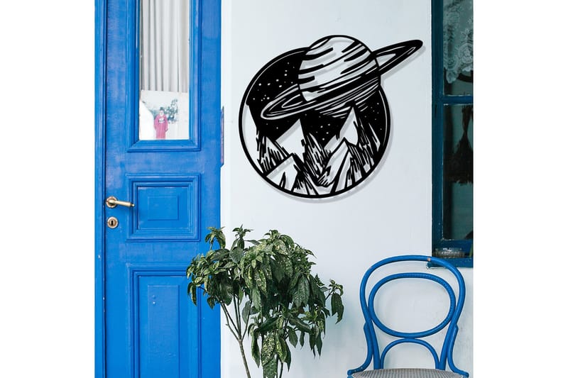 Venus Väggdekor - Svart - Inredning & dekor - Väggdekor - Skyltar - Plåtskylt