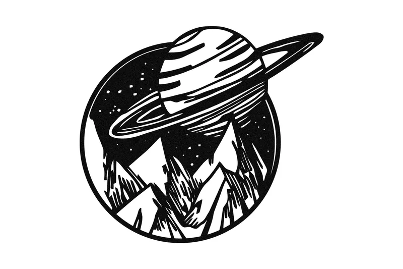 Venus Väggdekor, Svart