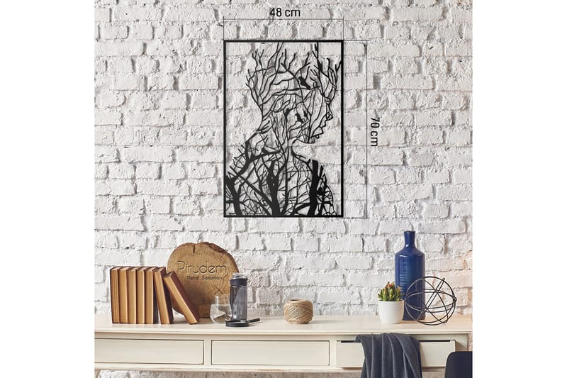 VORKUTA Skylt 48x70 cm VP Spain Metall/Svart - Inredning & dekor - Väggdekor - Skyltar - Plåtskylt