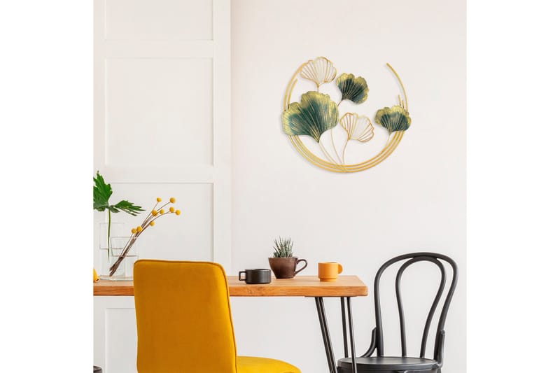 Weifang Väggdekor - Grön/Guld - Inredning & dekor - Väggdekor - Skyltar - Plåtskylt