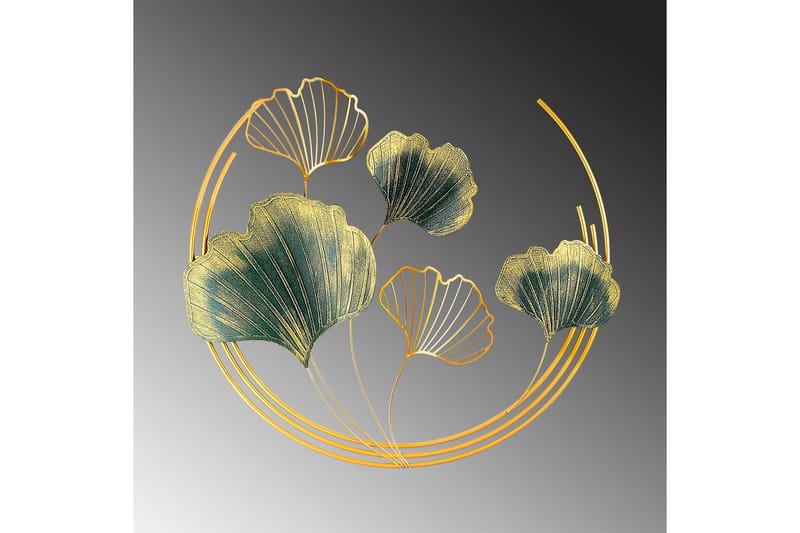 Weifang Väggdekor - Grön/Guld - Inredning & dekor - Väggdekor - Skyltar - Plåtskylt