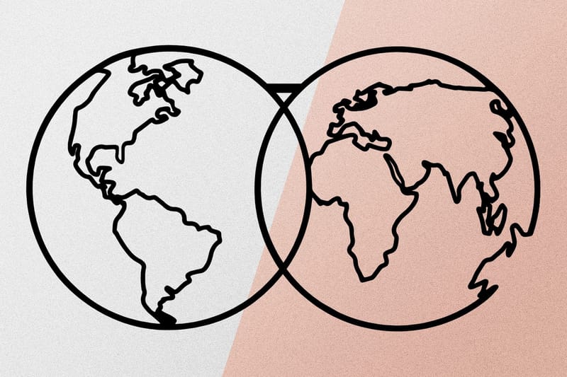 World Map Metal Decor 10 Väggdekor - Svart - Inredning & dekor - Väggdekor - Skyltar - Plåtskylt