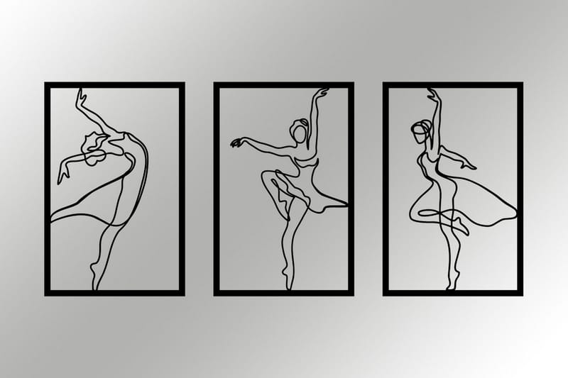 Zumra Väggdekor - Svart - Inredning & dekor - Väggdekor - Skyltar - Plåtskylt