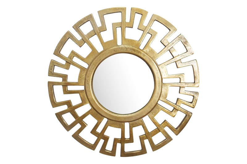 Spegel Wohnling Art Deco Rund 60 cm Modern - Inredning & dekor - Väggdekor - Dekorplast & kakeldekor