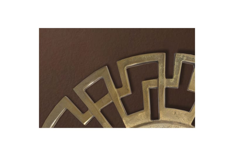 Spegel Wohnling Art Deco Rund 60 cm Modern - Inredning & dekor - Väggdekor - Dekorplast & kakeldekor