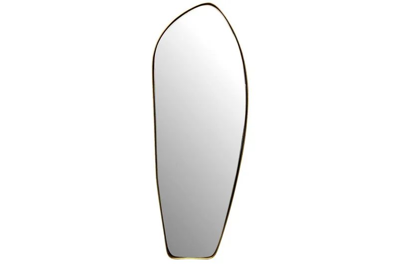 Spegel Wohnling Asymmetrisk metallram oval 90 cm
