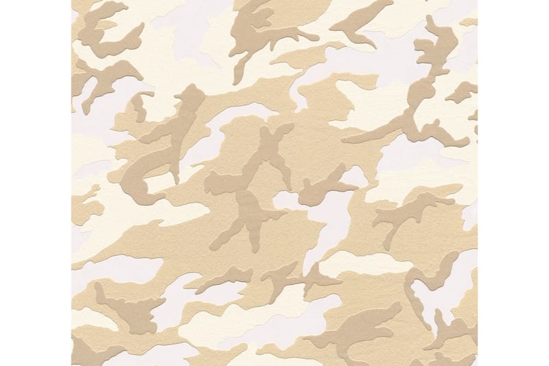 Camouflage Tapet Boys & Girls Ovävd - AS Creation - Tapet barnrum - Barntapet