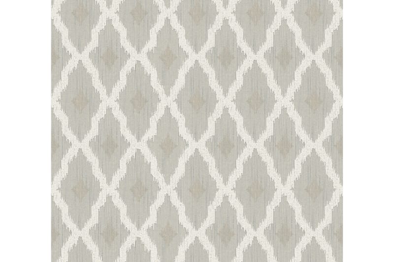Ethnic Tapet Tessuto 2 Ovävd Beige Cream - Mönstrade tapeter