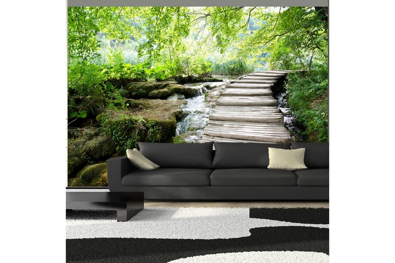 Fototapet Forest Path 400x280 - Artgeist sp. z o. o. - Inredning & dekor - Väggdekor - Tapeter & tapettillbehör - Fototapeter