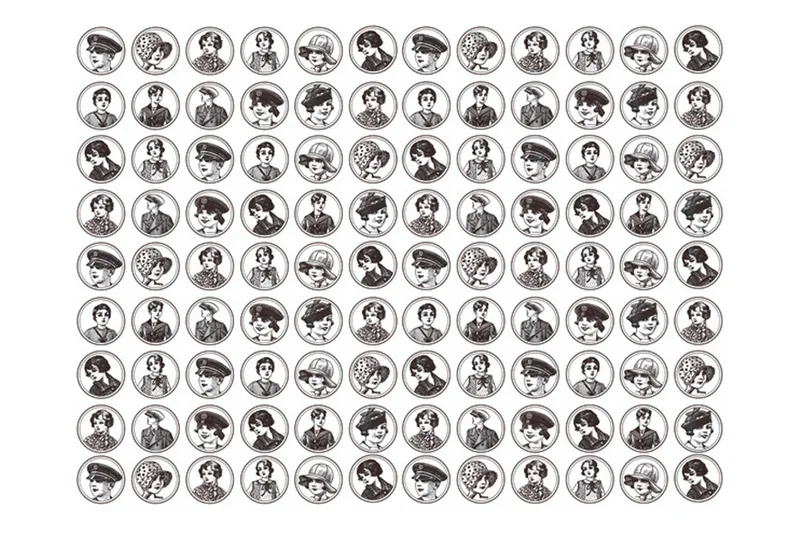 FOTOTAPET 20s & 30s 200x154, Artgeist sp. z o. o.