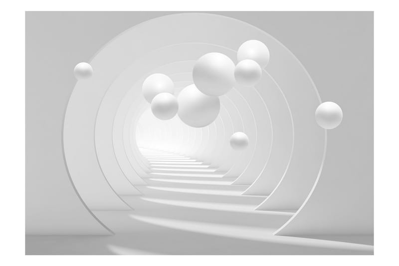 FOTOTAPET 3D Tunnel 350x245 - Artgeist sp. z o. o. - Inredning & dekor - Väggdekor - Tapeter & tapettillbehör - Fototapeter