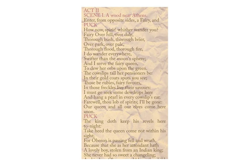 Fototapet A Midsummer Night's Dream Magic Night 50x1000 - Artgeist sp. z o. o. - Inredning & dekor - Väggdekor - Tapeter & tapettillbehör - Fototapeter