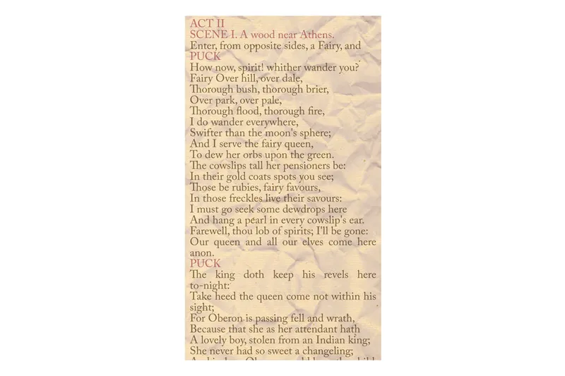 Fototapet A Midsummer Night's Dream Magic Night 50x1000 - Artgeist sp. z o. o. - Inredning & dekor - Väggdekor - Tapeter & tapettillbehör - Fototapeter