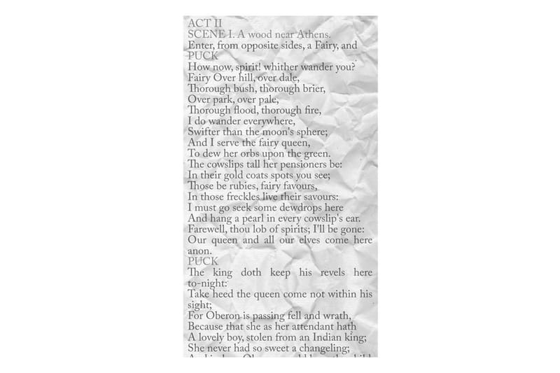 Fototapet A Midsummer Night's Dream Magic Of Love 50x1000 - Artgeist sp. z o. o. - Inredning & dekor - Väggdekor - Tapeter & tapettillbehör - Fototapeter