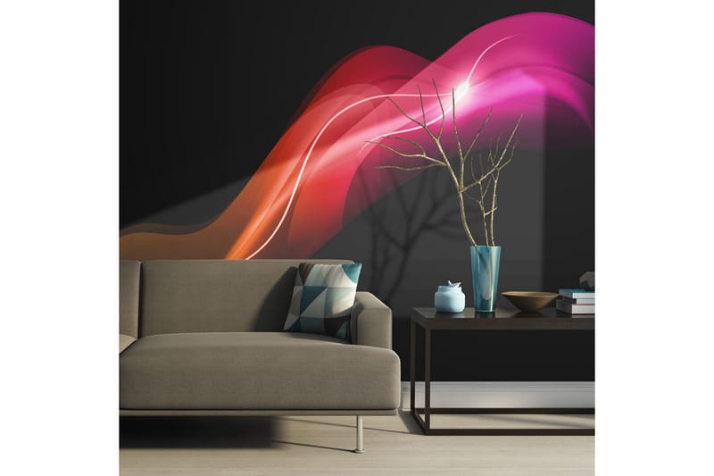 FOTOTAPET Abstract Colorful Jellyfish 250x193 - Artgeist sp. z o. o. - Inredning & dekor - Väggdekor - Tapeter & tapettillbehör - Fototapeter