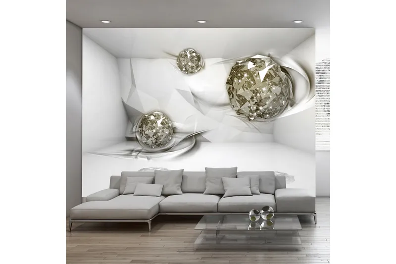 Fototapet Abstract Diamonds 200x140, Artgeist sp. z o. o.