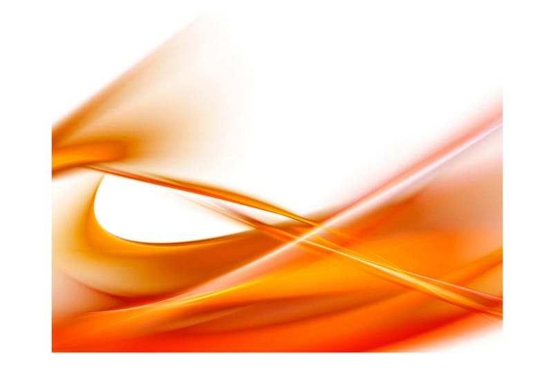 FOTOTAPET Abstrakt Orange 350x270 - Artgeist sp. z o. o. - Inredning & dekor - Väggdekor - Tapeter & tapettillbehör - Fototapeter