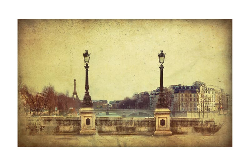 Fototapet Adieu Paris! 450x270 - Artgeist sp. z o. o. - Inredning & dekor - Väggdekor - Tapeter & tapettillbehör - Fototapeter