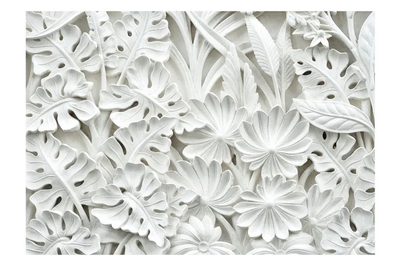 FOTOTAPET Alabaster Garden 200x140 - Artgeist sp. z o. o. - Inredning & dekor - Väggdekor - Tapeter & tapettillbehör - Fototapeter