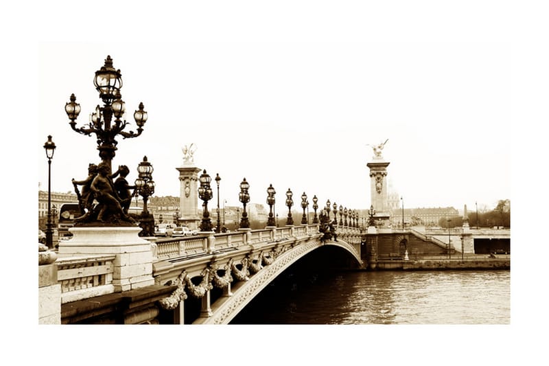 FOTOTAPET Alexander III Bridge Paris 450x270 - Artgeist sp. z o. o. - Inredning & dekor - Väggdekor - Tapeter & tapettillbehör - Fototapeter