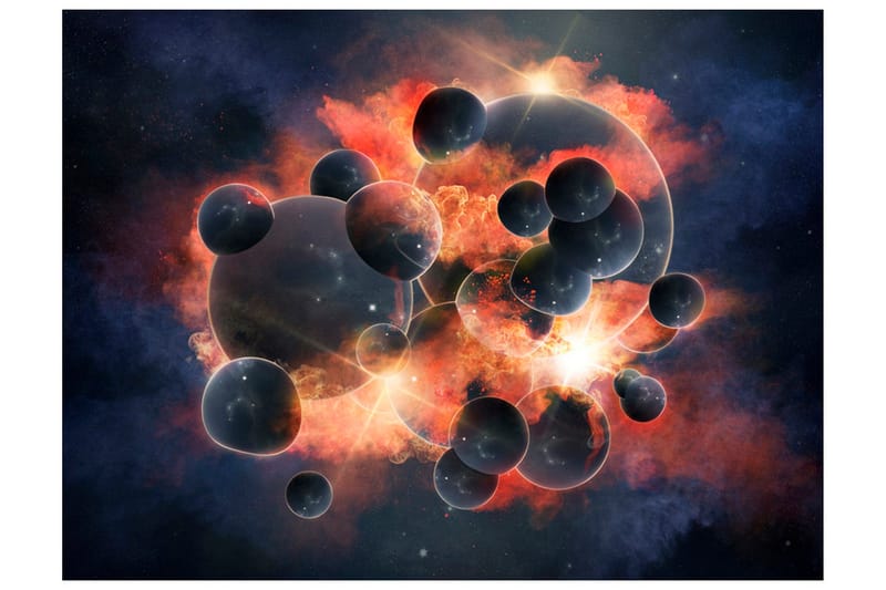 Fototapet Alfastrålarna 400x309 - Artgeist sp. z o. o. - Inredning & dekor - Väggdekor - Tapeter & tapettillbehör - Fototapeter