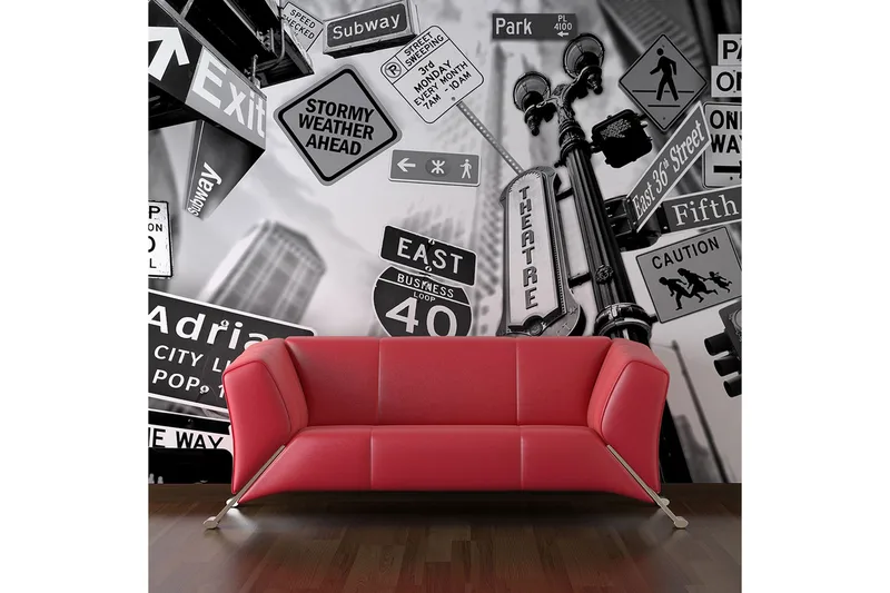 Fototapet Alla Vägar Leder Till Manhattan 250x193, Artgeist sp. z o. o.