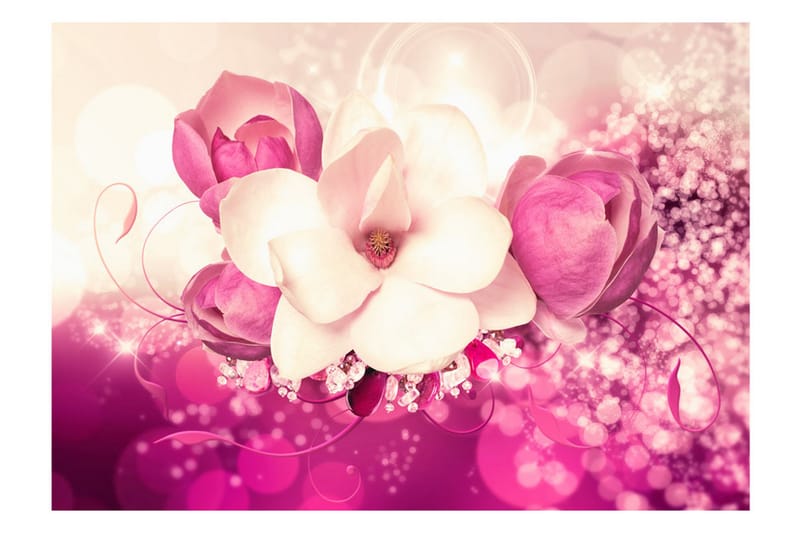 FOTOTAPET Amaranthine Admiration 100x70 - Artgeist sp. z o. o. - Inredning & dekor - Väggdekor - Tapeter & tapettillbehör - Fototapeter