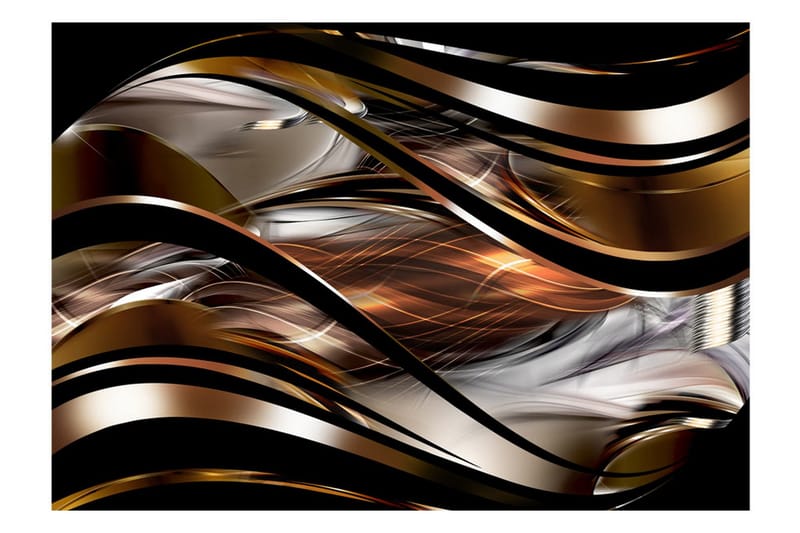 Fototapet Amber Storm 400x280 - Artgeist sp. z o. o. - Inredning & dekor - Väggdekor - Tapeter & tapettillbehör - Fototapeter