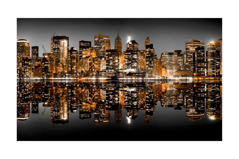 FOTOTAPET American Gold 450x270 - Artgeist sp. z o. o. - Inredning & dekor - Väggdekor - Tapeter & tapettillbehör - Fototapeter