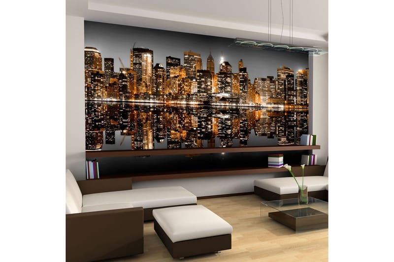 Fototapet American Gold 450x270 - Artgeist sp. z o. o. - Inredning & dekor - Väggdekor - Tapeter & tapettillbehör - Fototapeter