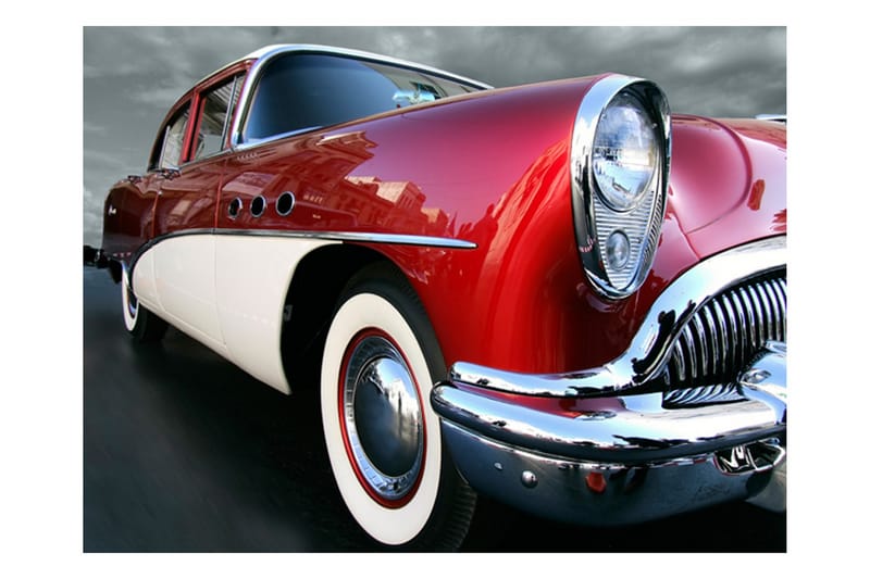 FOTOTAPET Amerikansk Lyxbil 350x270 - Artgeist sp. z o. o. - Inredning & dekor - Väggdekor - Tapeter & tapettillbehör - Fototapeter