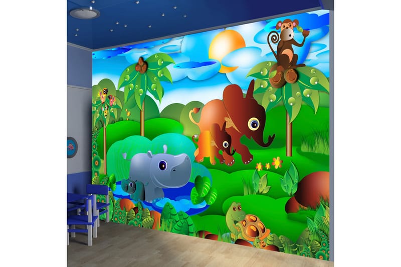 FOTOTAPET Animal Family 250x175, Artgeist sp. z o. o.