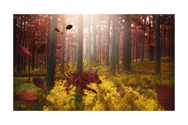 Fototapet Animism 450x270 - Artgeist sp. z o. o. - Inredning & dekor - Väggdekor - Tapeter & tapettillbehör - Fototapeter