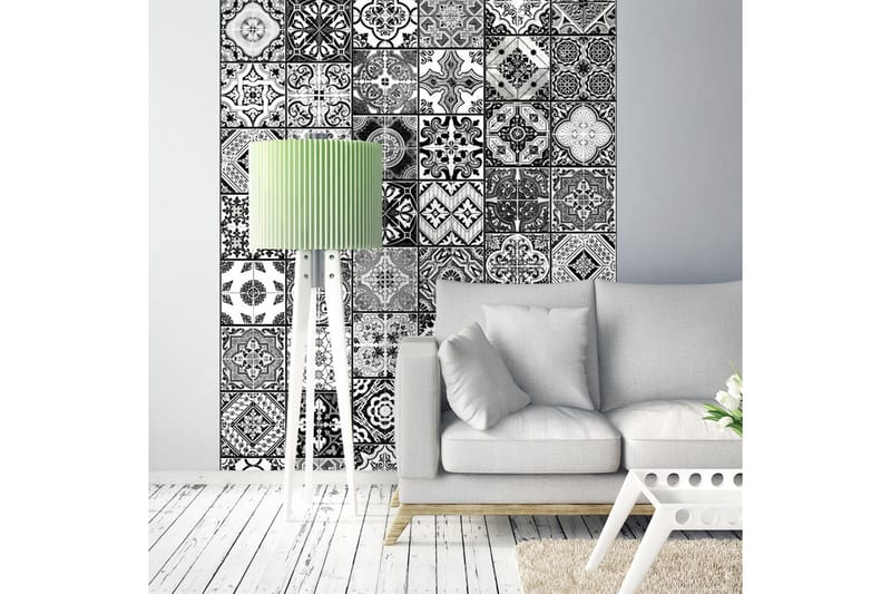 FOTOTAPET Arabesque Black& White 50x1000 - Artgeist sp. z o. o. - Inredning & dekor - Väggdekor - Tapeter & tapettillbehör - Fototapeter