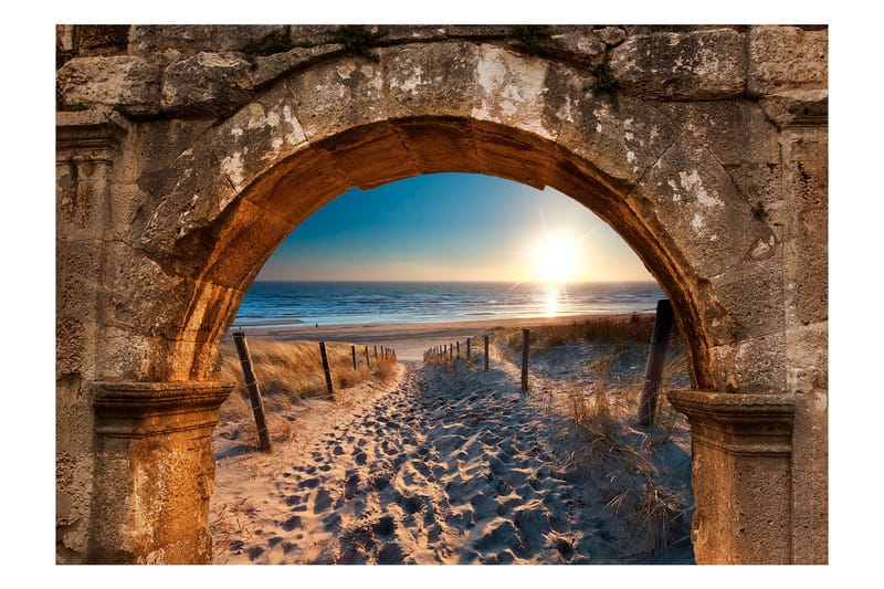 Fototapet Arch And Beach 250x175, Artgeist sp. z o. o.