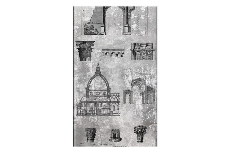 Fototapet Architectural Gems 50x1000 - Artgeist sp. z o. o. - Inredning & dekor - Väggdekor - Tapeter & tapettillbehör - Fototapeter