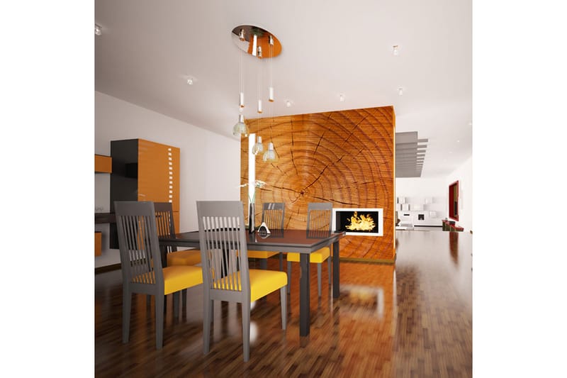 FOTOTAPET Årsringar På En Trädstam 300x231 - Artgeist sp. z o. o. - Inredning & dekor - Väggdekor - Tapeter & tapettillbehör - Fototapeter