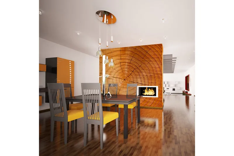 Fototapet Årsringar På En Trädstam 250x193 - Artgeist sp. z o. o. - Inredning & dekor - Väggdekor - Tapeter & tapettillbehör - Fototapeter