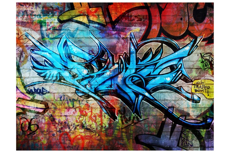 Fototapet Art Crime 200x154 - Artgeist sp. z o. o. - Inredning & dekor - Väggdekor - Tapeter & tapettillbehör - Fototapeter