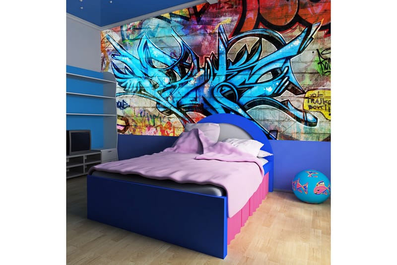 FOTOTAPET Art Crime 250x193 - Artgeist sp. z o. o. - Inredning & dekor - Väggdekor - Tapeter & tapettillbehör - Fototapeter