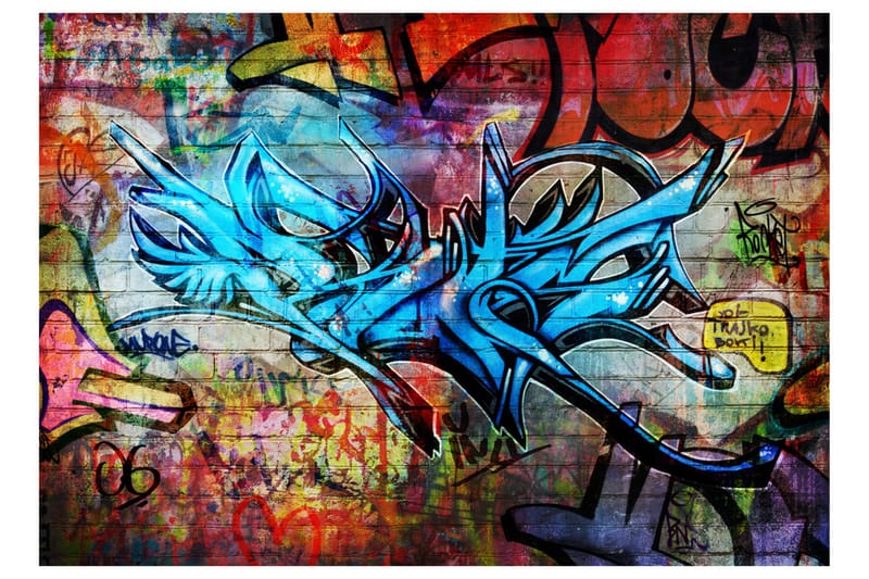 FOTOTAPET Art Crime 300x210 - Artgeist sp. z o. o. - Inredning & dekor - Väggdekor - Tapeter & tapettillbehör - Fototapeter