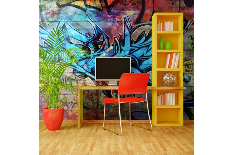 Fototapet Art Crime 450x270 - Artgeist sp. z o. o. - Inredning & dekor - Väggdekor - Tapeter & tapettillbehör - Fototapeter