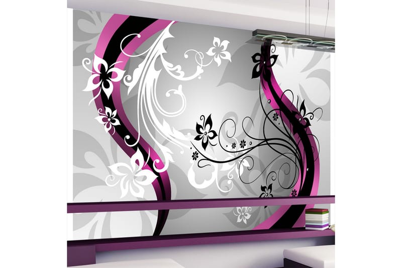FOTOTAPET Art-Flowers Pink 250x175 - Artgeist sp. z o. o. - Inredning & dekor - Väggdekor - Tapeter & tapettillbehör - Fototapeter