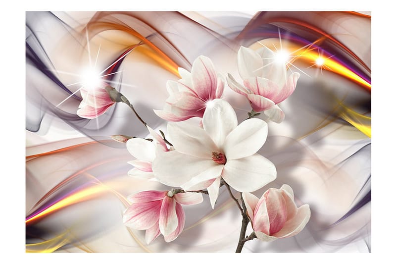 Fototapet Artistic Magnolias 300x210 - Artgeist sp. z o. o. - Inredning & dekor - Väggdekor - Tapeter & tapettillbehör - Fototapeter