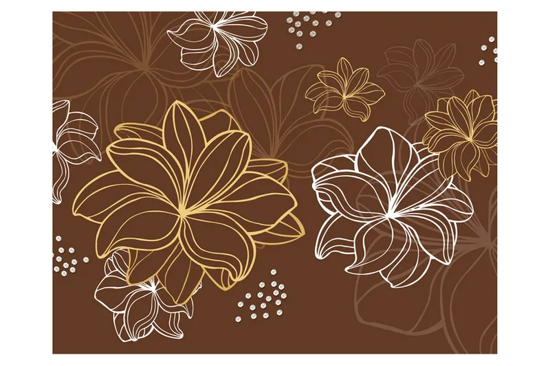 FOTOTAPET Autumnal Flora 200x154 - Artgeist sp. z o. o. - Inredning & dekor - Väggdekor - Tapeter & tapettillbehör - Fototapeter