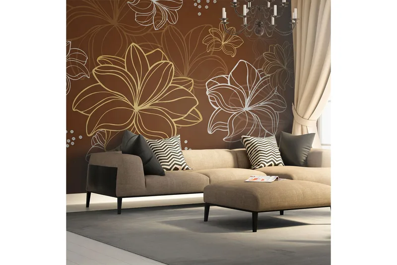 FOTOTAPET Autumnal Flora 200x154, Artgeist sp. z o. o.